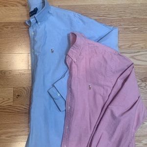Two pack mens dress shirts